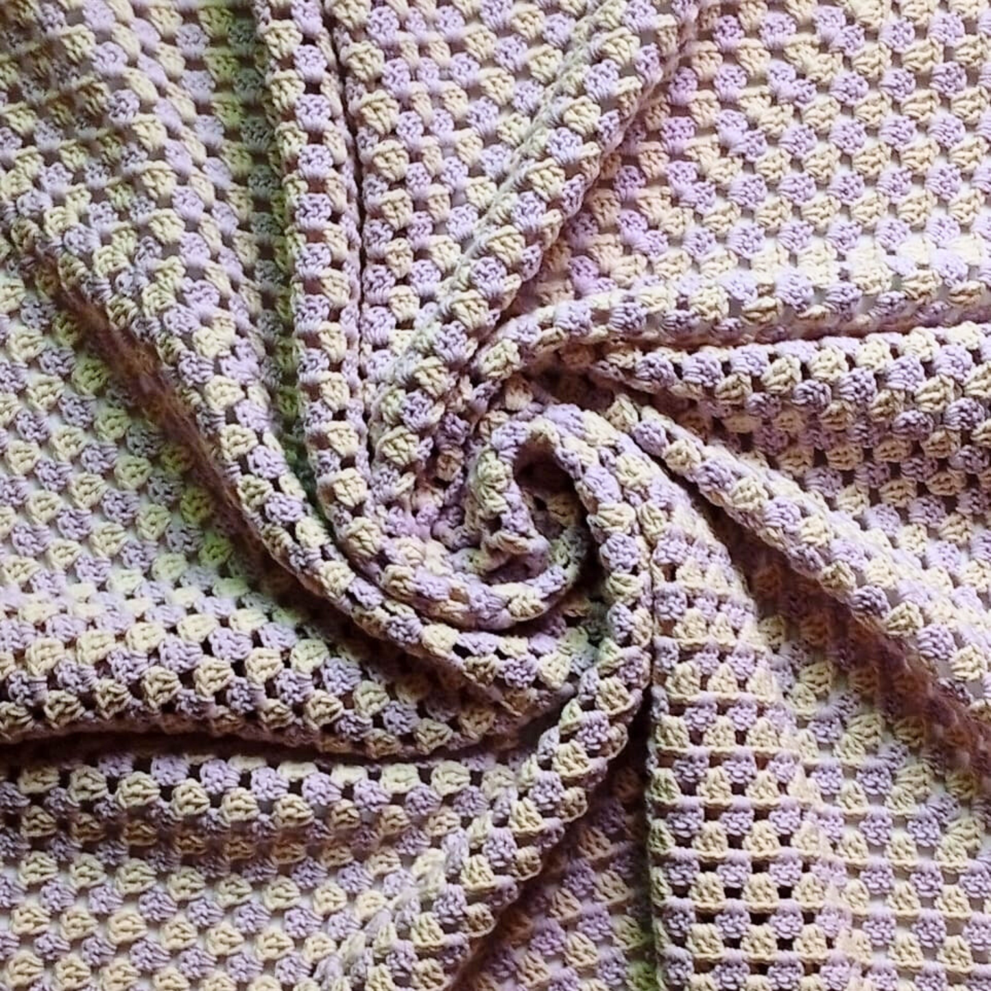Lavender Baby Blanket