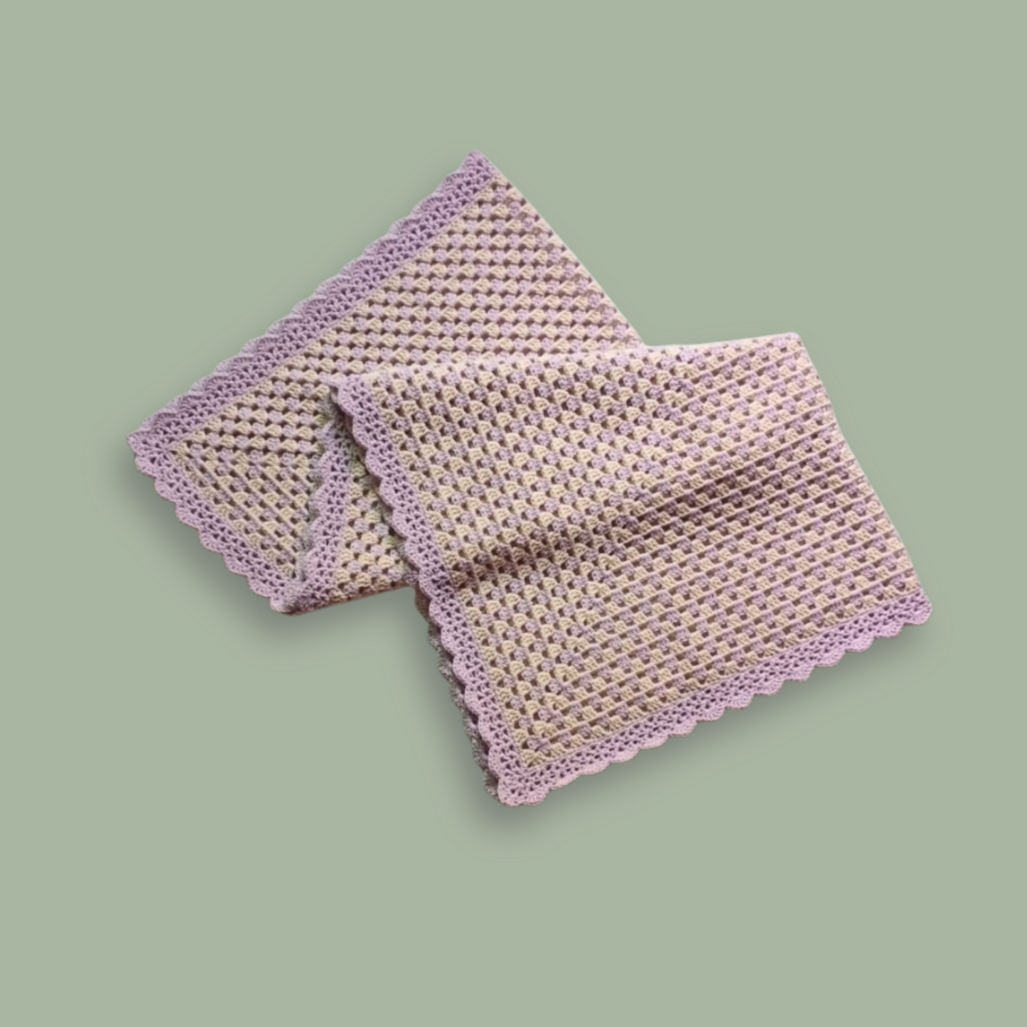 Lavender Baby Blanket