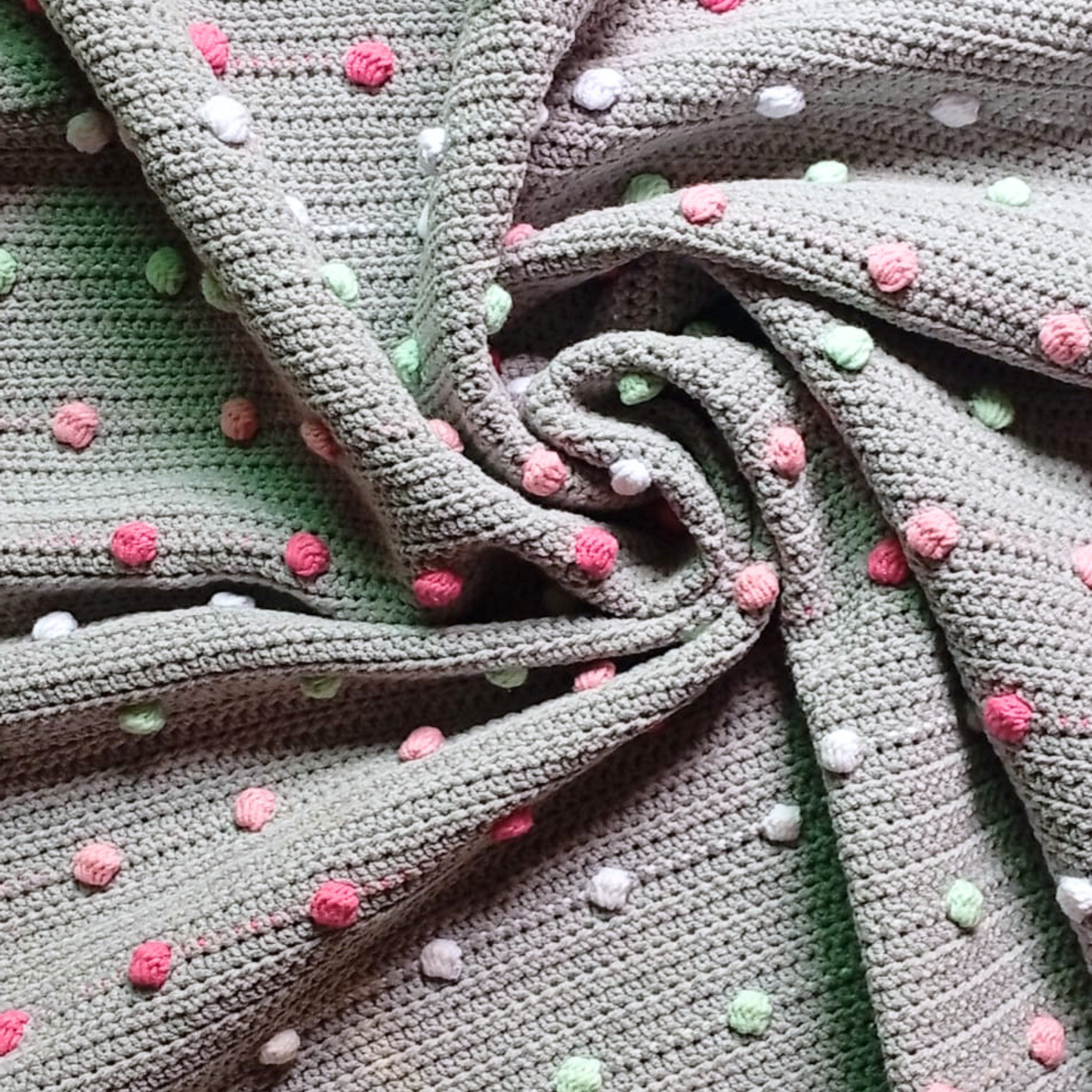 Buble Gum Baby Blanket