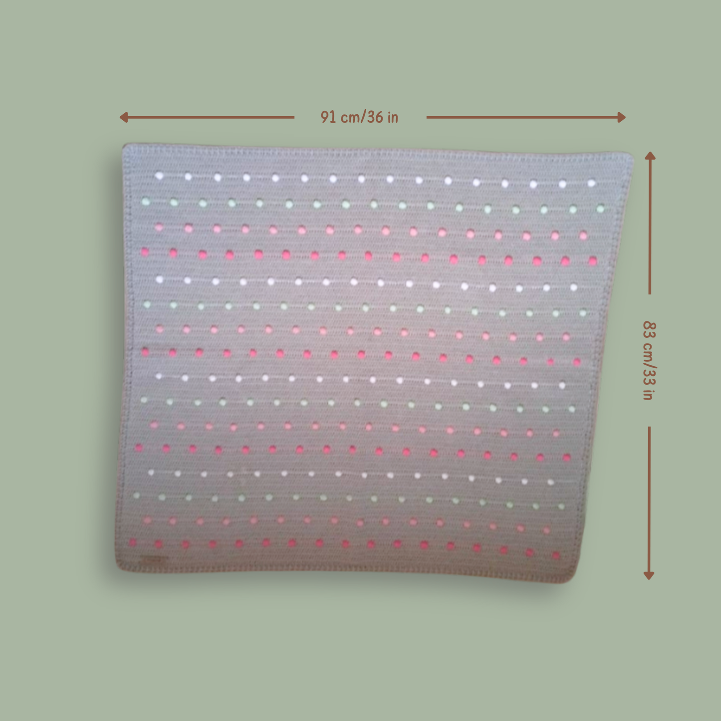 Buble Gum Baby Blanket