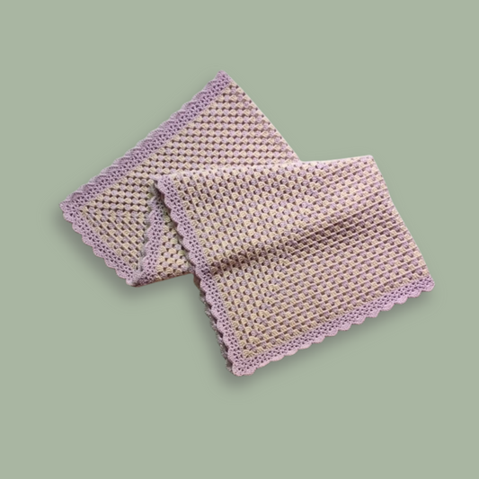 Lavender Baby Blanket