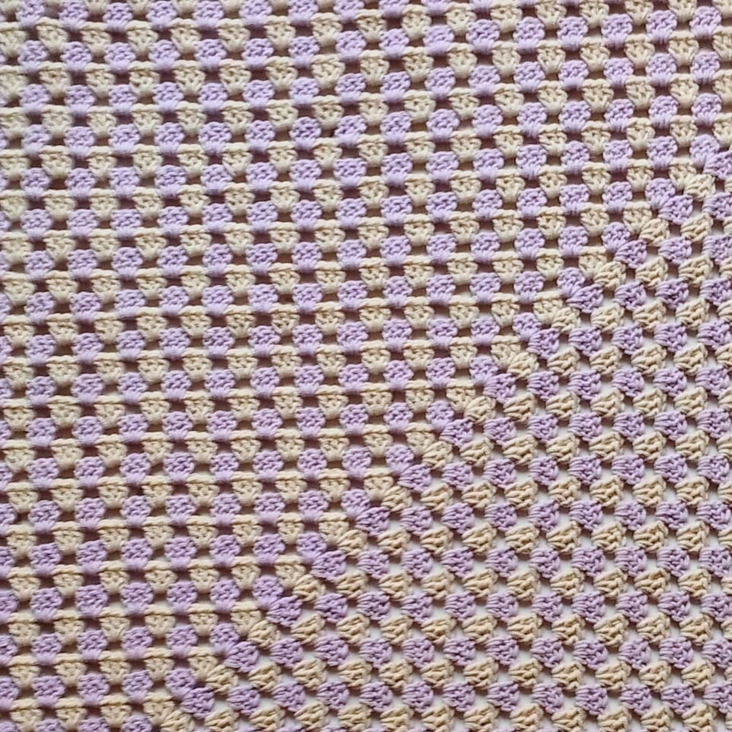 Lavender Baby Blanket
