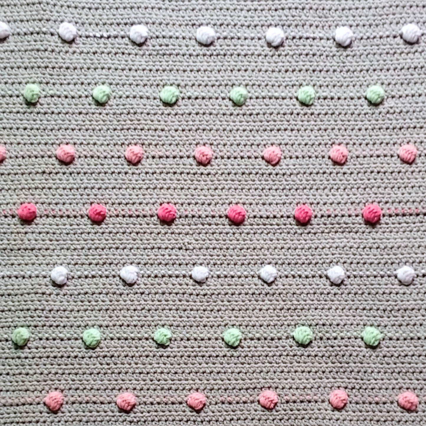 Buble Gum Baby Blanket